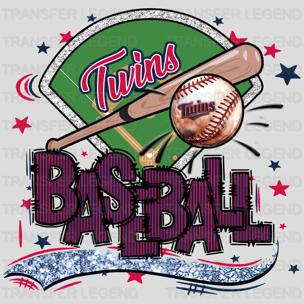 Minnesota Twins MLB DTF Iron On Transfer