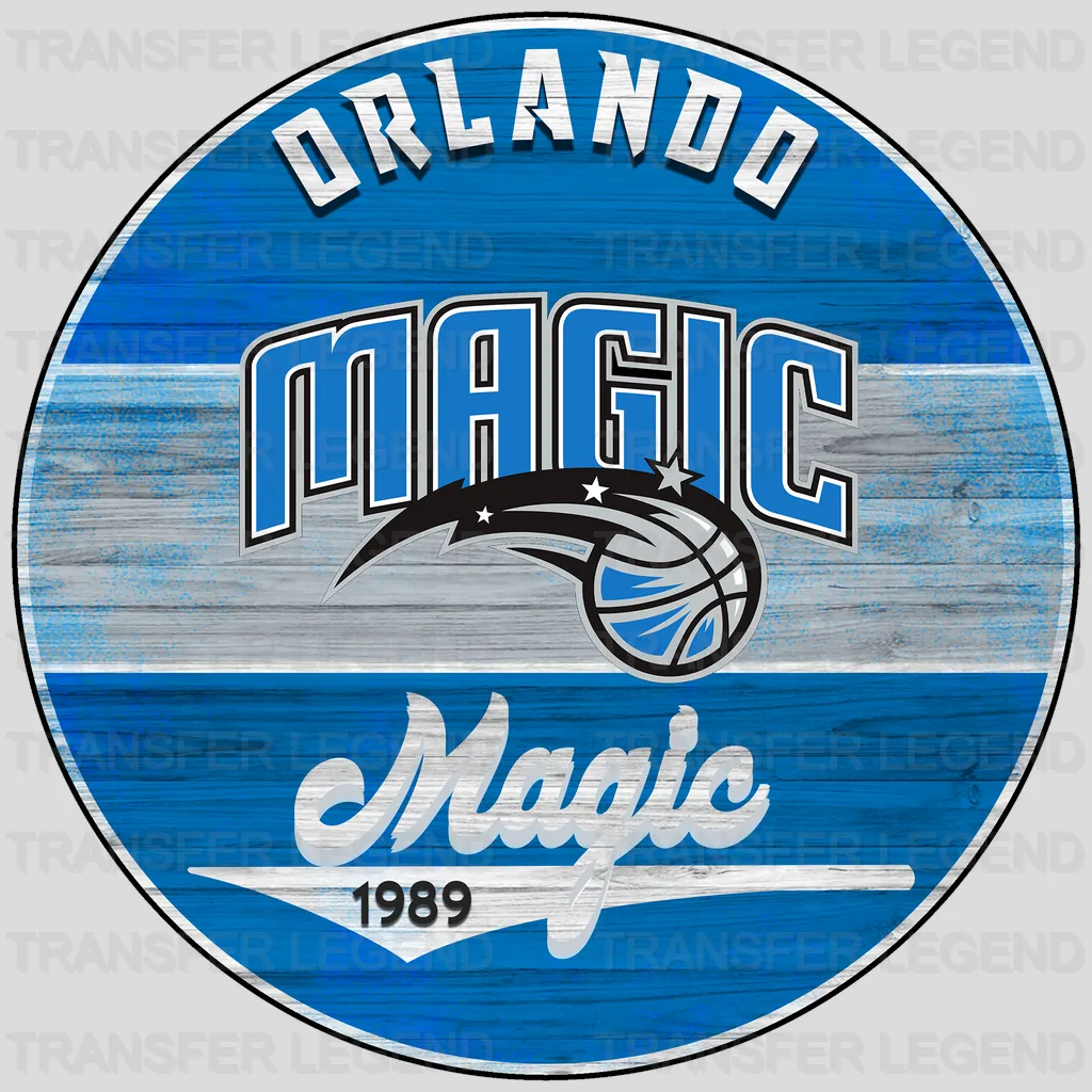 Orlando Magic NBA Est 1989 DTF Iron On Transfer