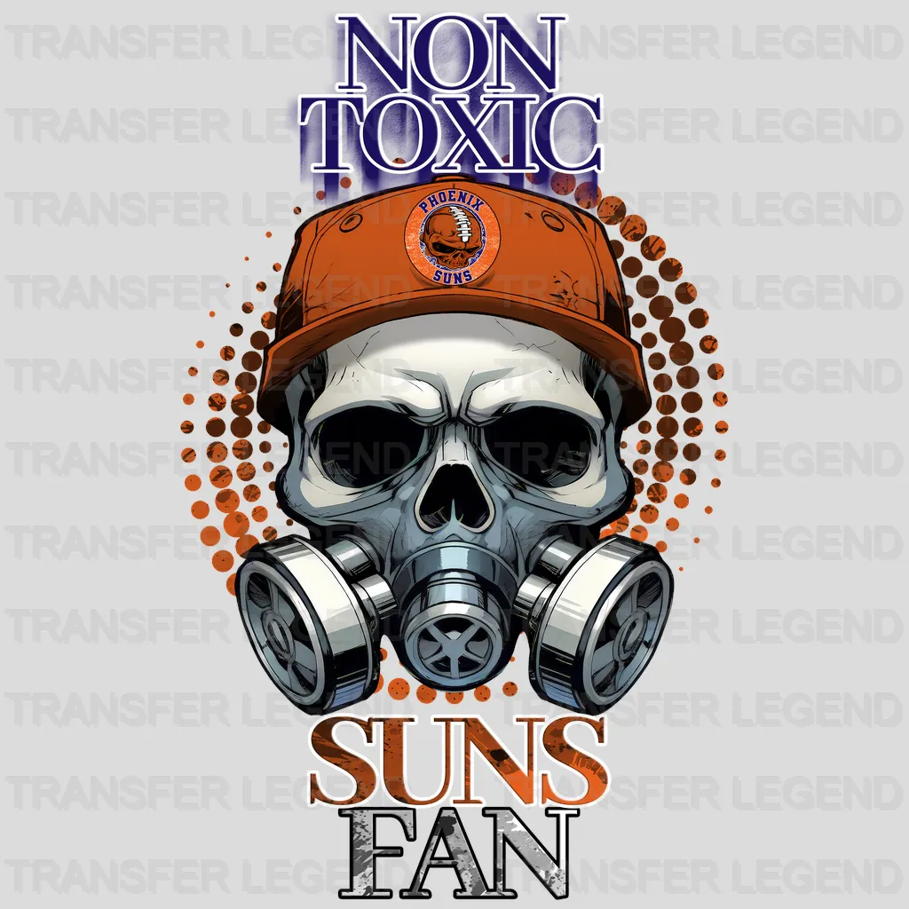 Phoenix Suns NBA Non Toxic Fan DTF Iron On Transfer
