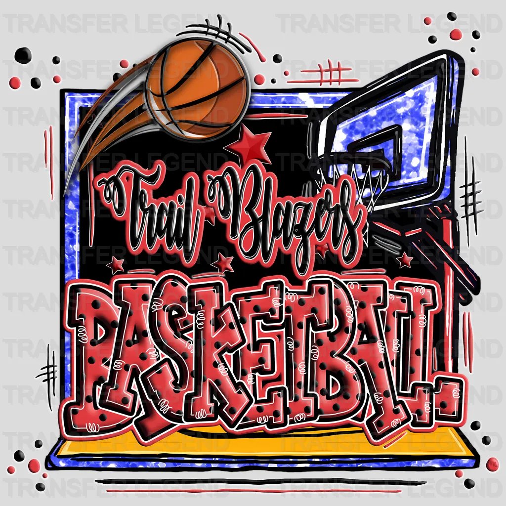 Portland Trail Blazers NBA Portland Trail Trail Blazers DTF Iron On Transfer