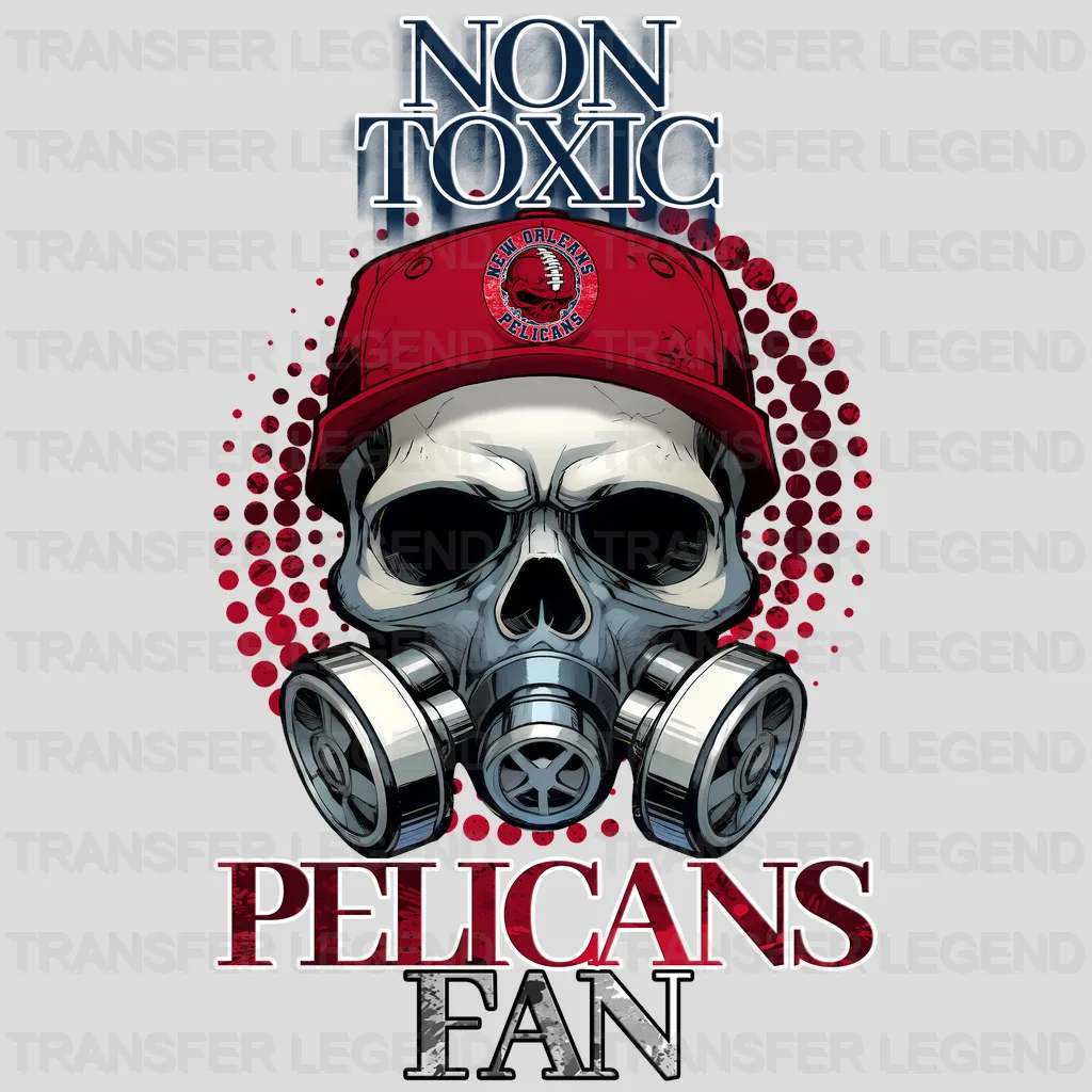 New Orleans Pelicans NBA New Orleans Non Toxic Fan DTF Iron On Transfer