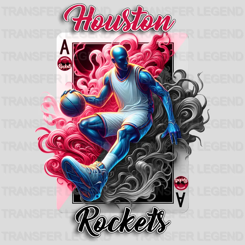 Houston Rockets NBA This Team Makes Me Drink DTF Iron On Transfer