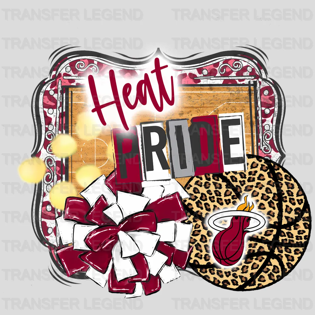 Miami Heat NBA Pride DTF Iron On Transfer