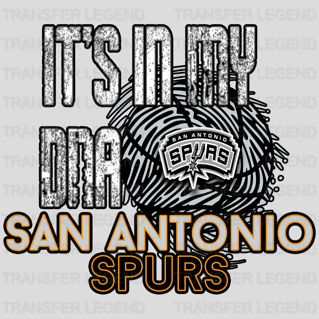 San Antonio Spurs NBA The Grinch Drinking Coffee - DTF Iron On Transfer