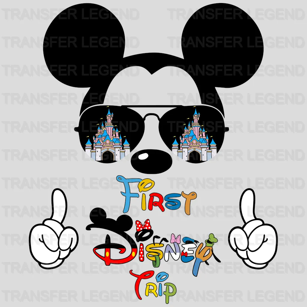 Mouse Trip 2025 Design - Cartoon DTF Transfer - transferlegend