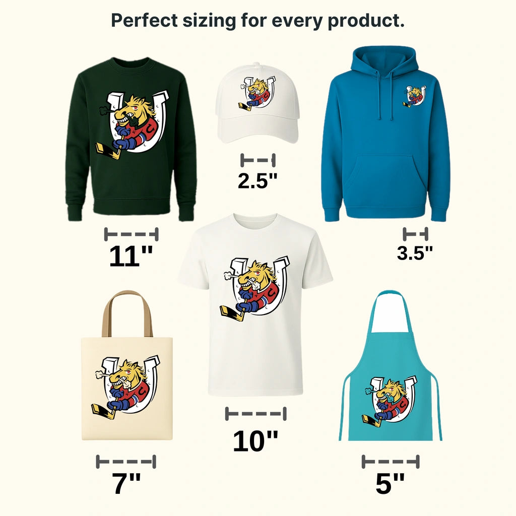 Indianapolis Colts Muscular Horse Mascot Illustration NFL Design - DTF Heat Transfer