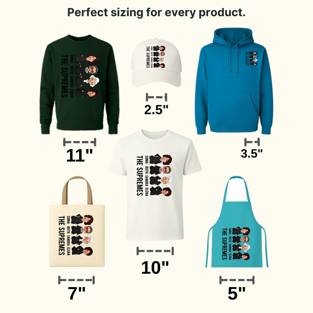 Woman The Supremes RBG Design - DTF heat transfer - transferlegend