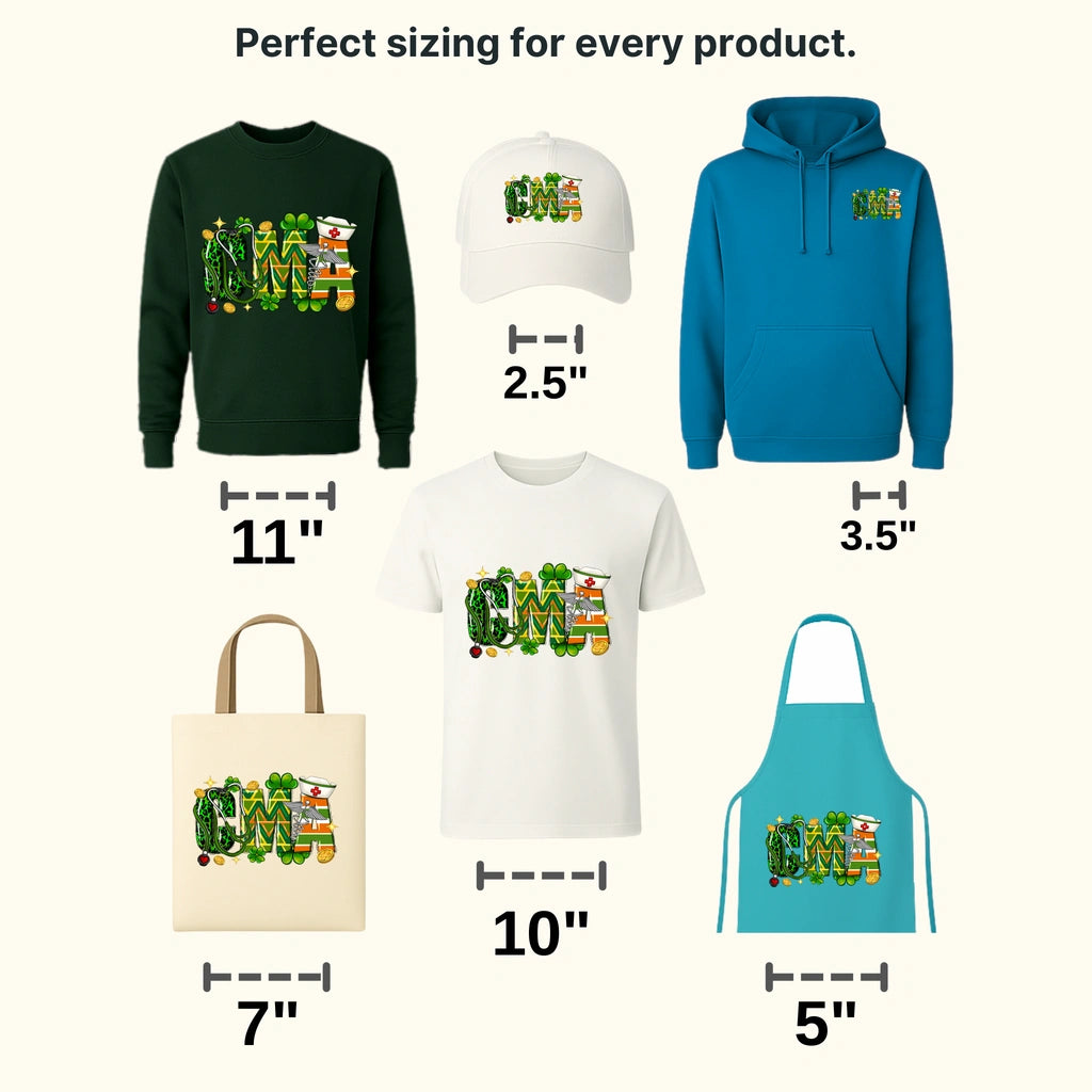 CMA St. Patrick's Day Design - DTF heat transfer - transferlegend