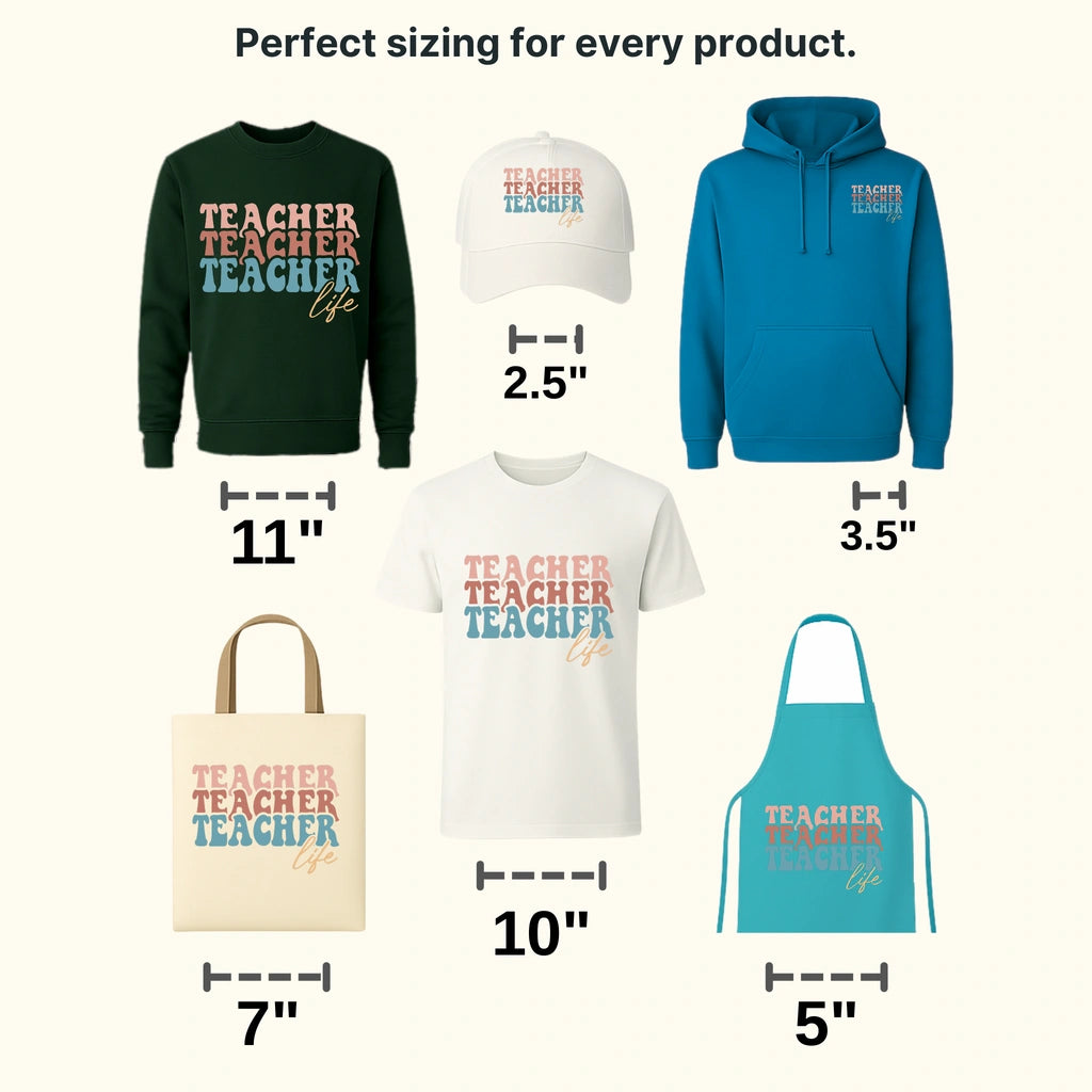 Teacher Teacher Teacher Life DTF Transfer - transferlegend