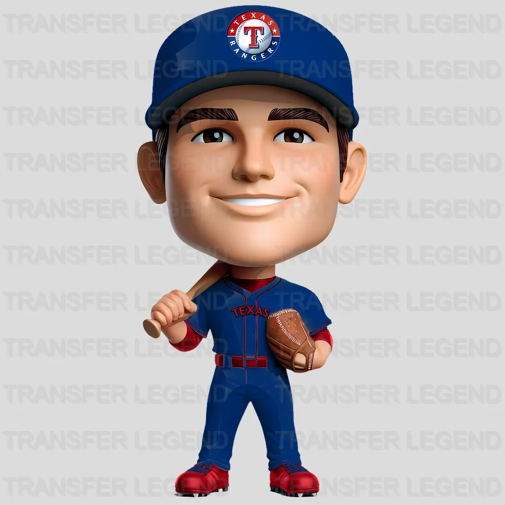 Texas Rangers MLB Rangers Pride DTF Iron On Transfer
