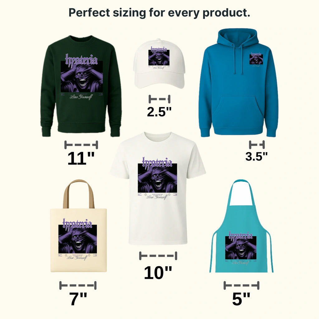 Lose Yourself Streetwear Design - DTF Heat Transfer - transferlegend