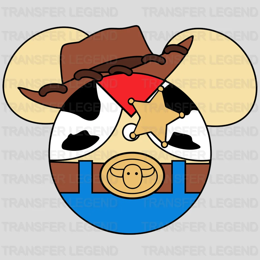 Ears Woody Design - DTF heat transfer - transferlegend