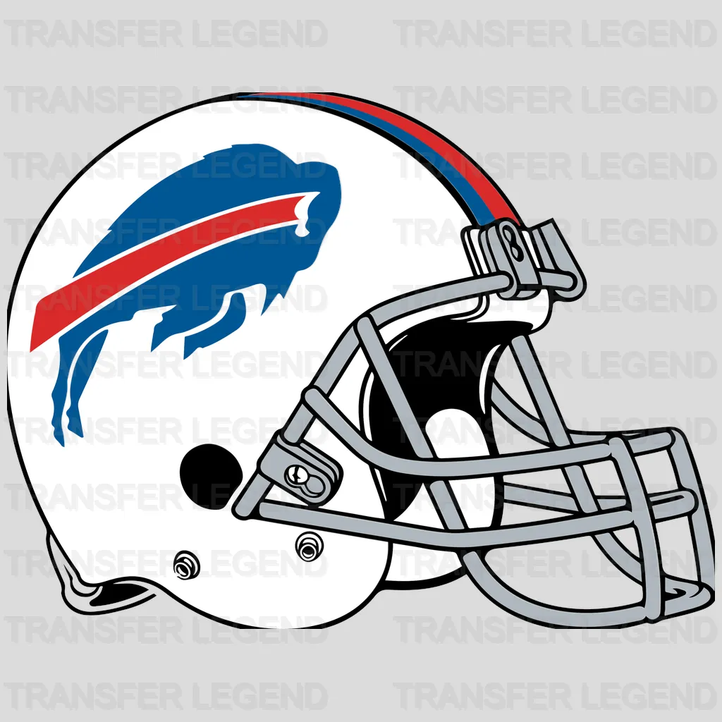 Buffalo Bills Tongue & Lips Logo NFL Design - DTF Heat Transfer