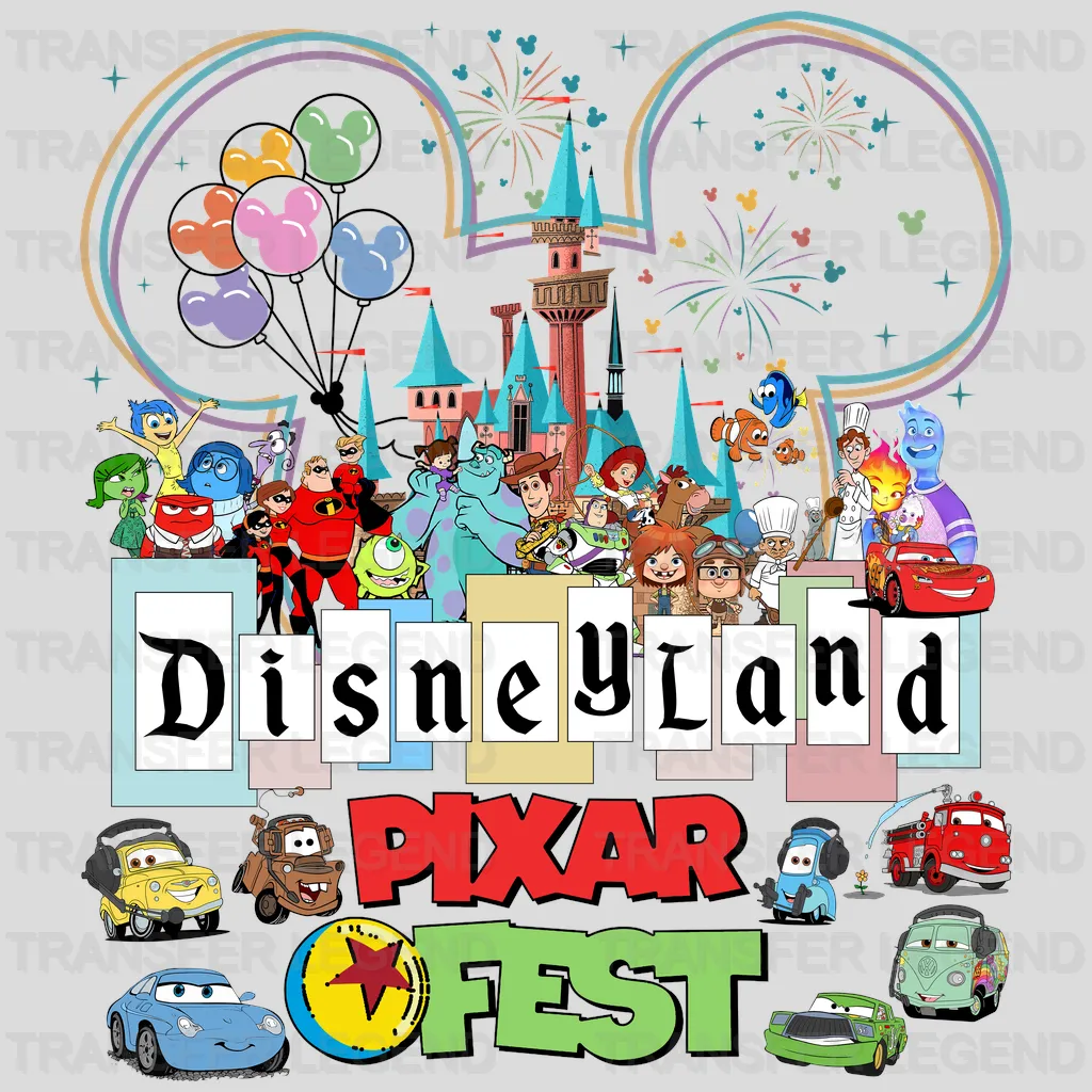 Disneyland Fest Disney Designs - DTF Heat Transfers