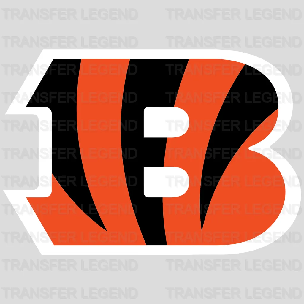 Cincinnati Bengals Logo Emblem NFL Design - DTF Heat Transfer