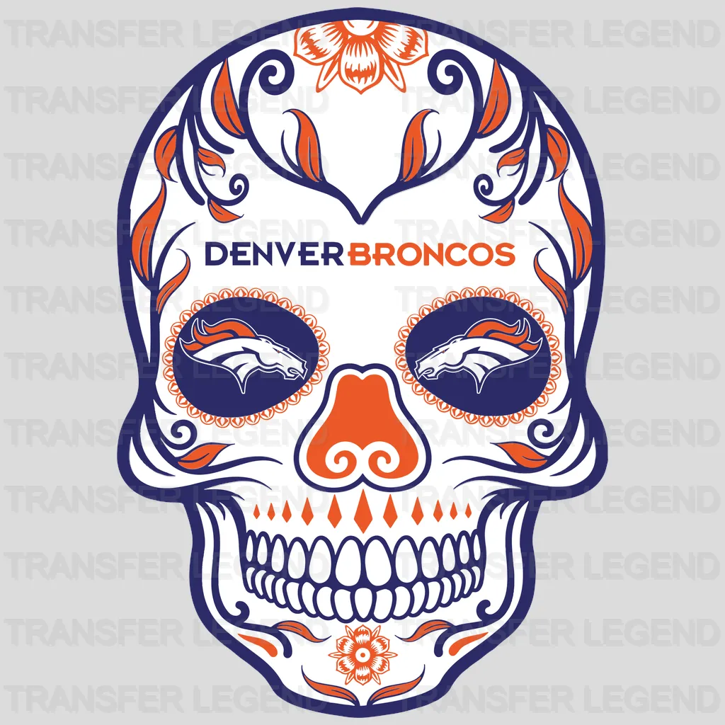 Denver Broncos #1 Foam Finger NFL Design - DTF Heat Transfer