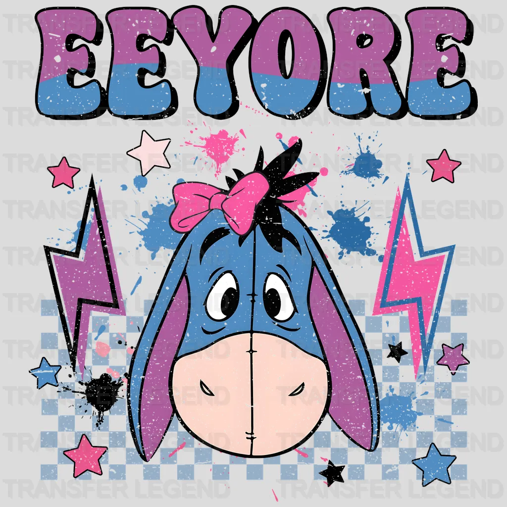 EeYore Disney Designs - DTF Heat Transfers