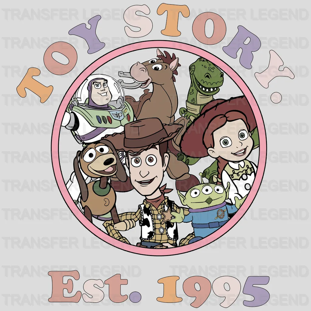 Est:1995 Toy Story Disney Designs - DTF Heat Transfers