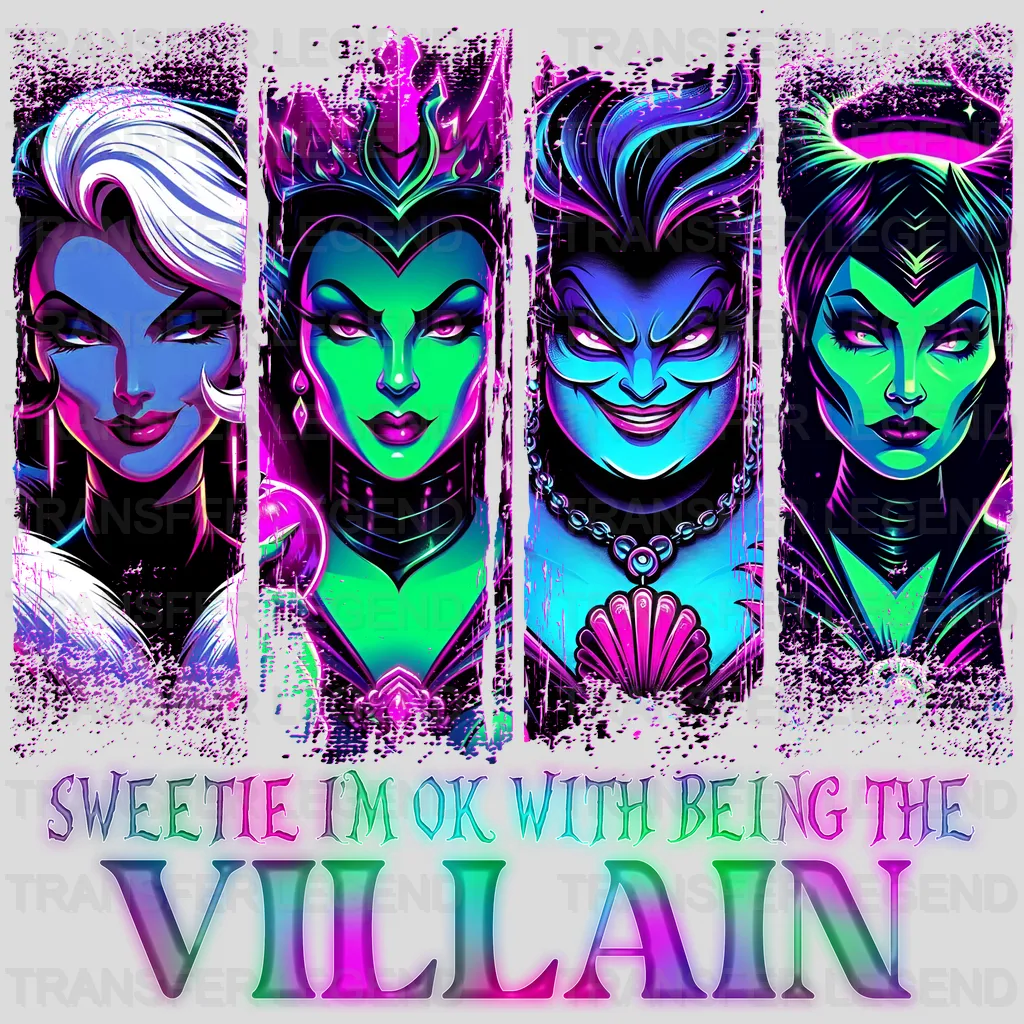 Being The Villain Disney Designs - DTF Heat Transfers