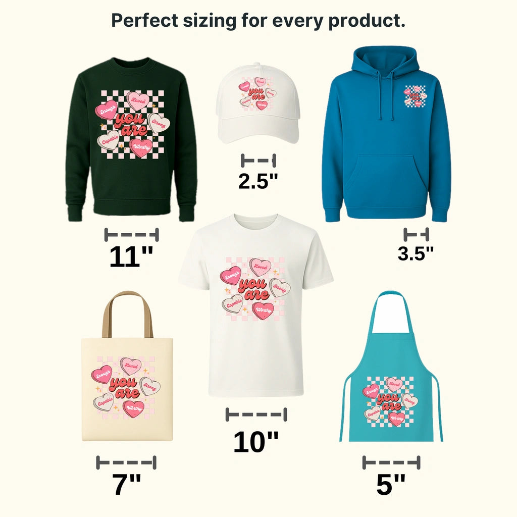 You Are ... Valentine's Day Design - DTF heat transfer - transferlegend