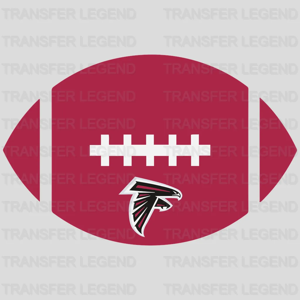 Atlanta Falcons Football Icon Emblem NFL Design - DTF Heat Transfer