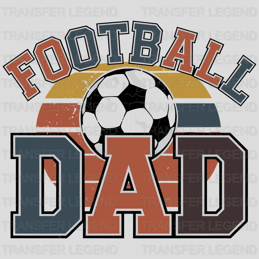 Football Dad Soccer Design - DTF Heat Transfers - transferlegend