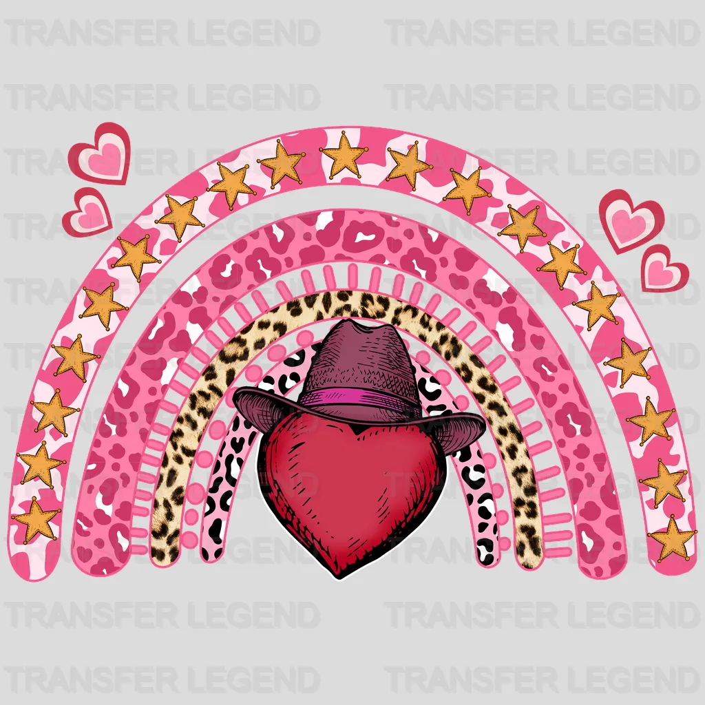 RAINBOW HEART - DTF heat transfer - transferlegend