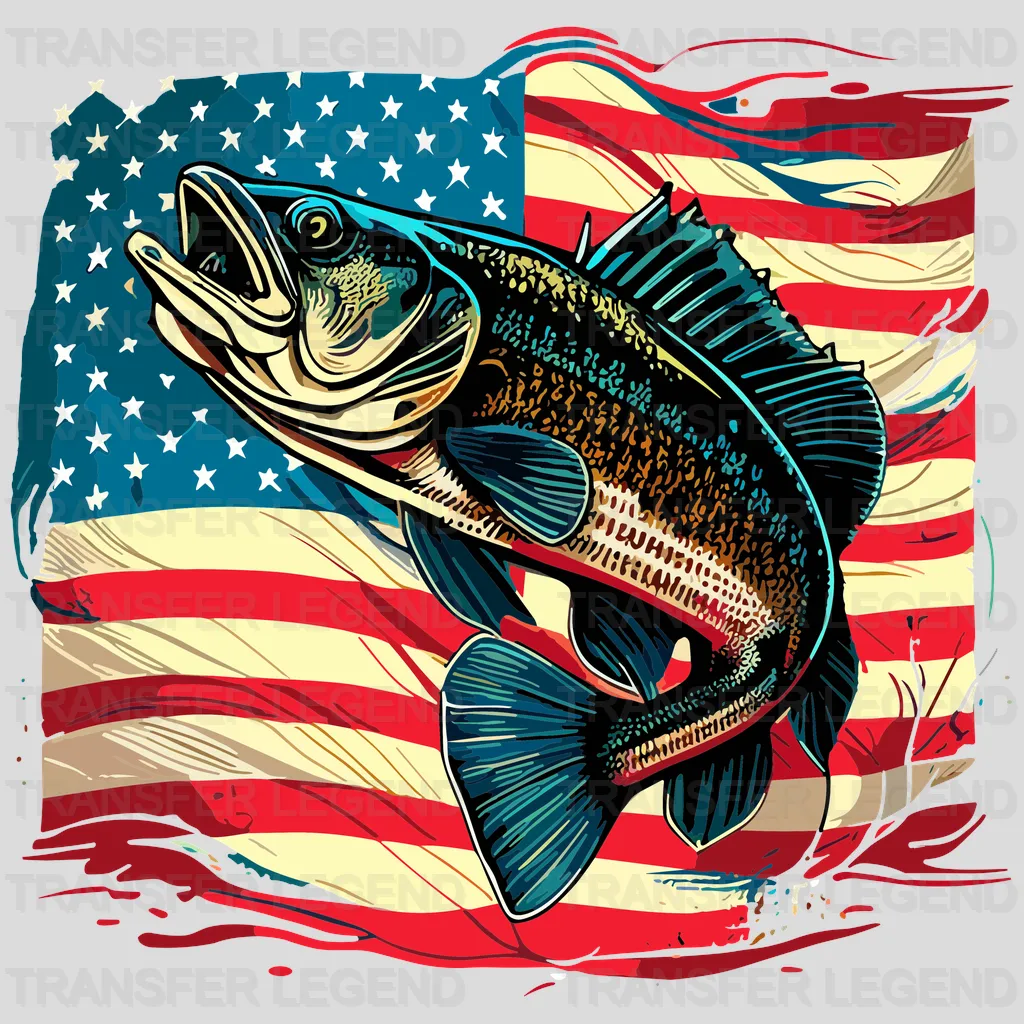 Big Fish USA Design - DTF Heat Transfers - transferlegend