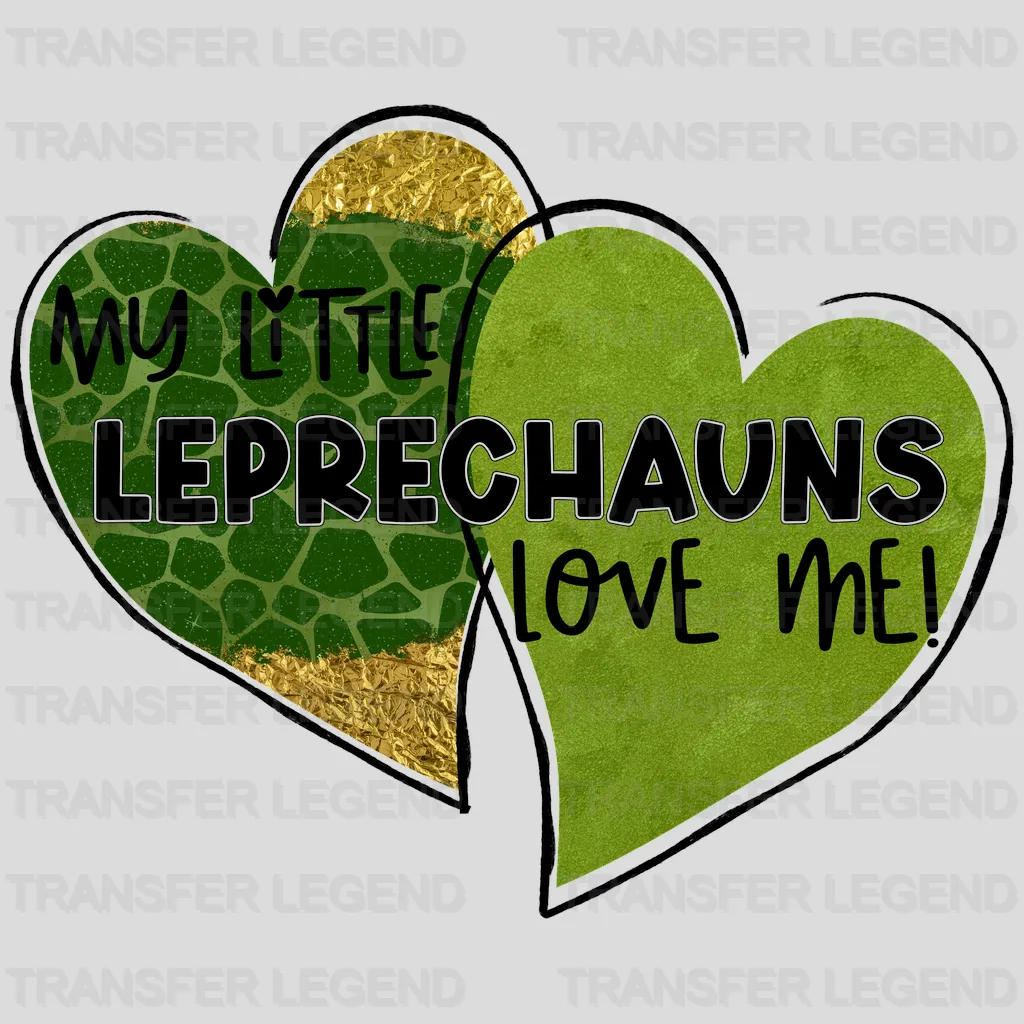 My Little Leprechauns Love Me St. Patrick's Day Design - DTF heat transfer - transferlegend