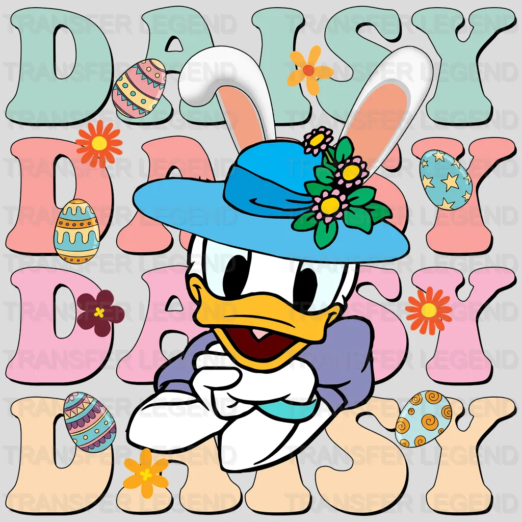 Easter Daisy Stack Design - DTF heat transfer - transferlegend