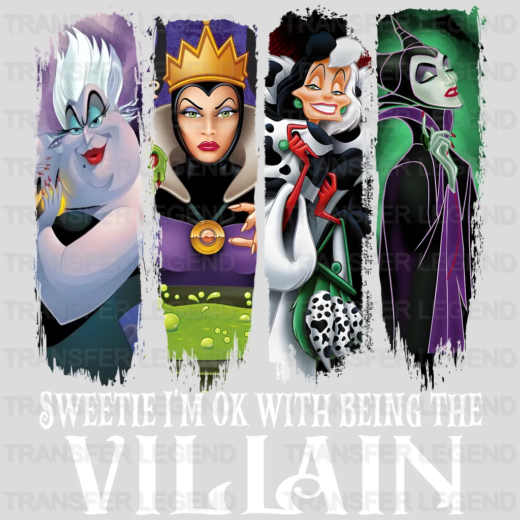 Who Is A Villain Disney Designs - DTF Heat Transfers