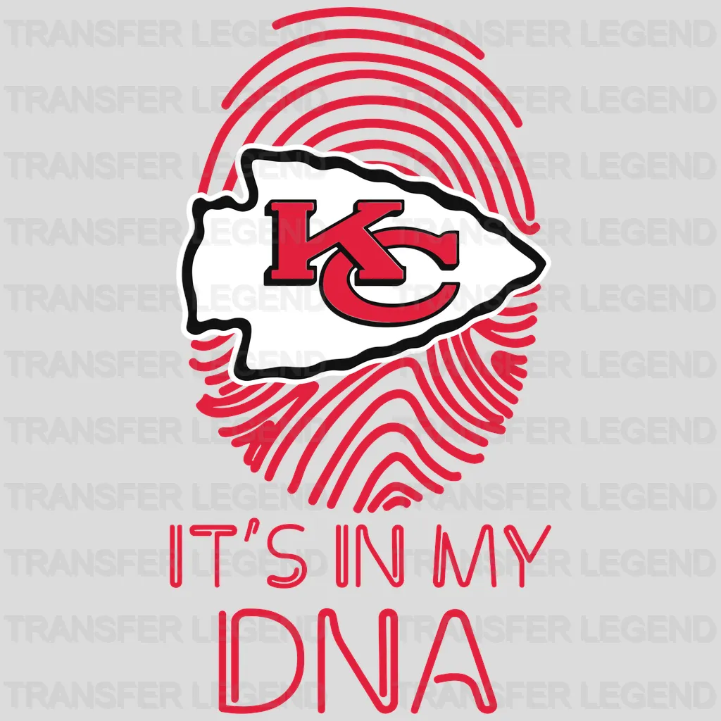 Kansas City Chiefs Pin‑up Girl Head Illustration NFL Design - DTF Heat Transfer