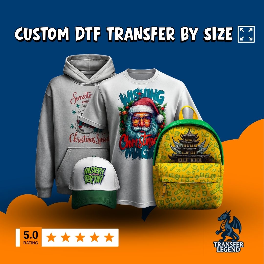 Custom DTF Transfers by Piece Trasnferlegend