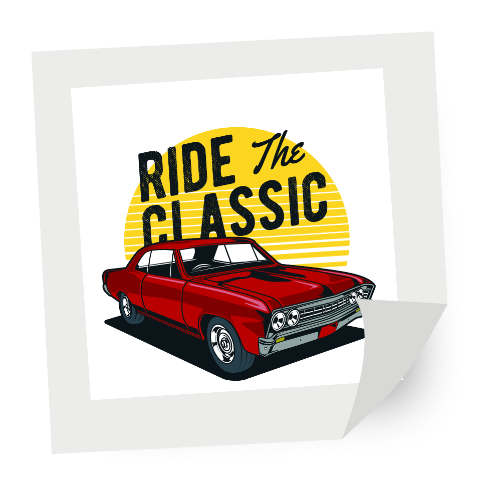 Clasic Cars DTF Transfers