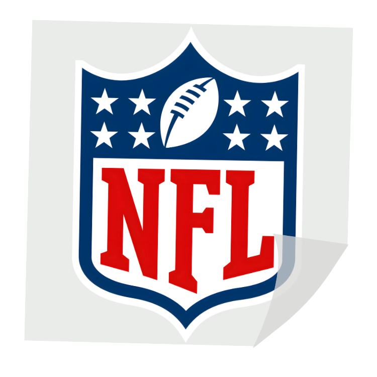 nfl dtf transfer adult 10 to 12 inch front print for t shir