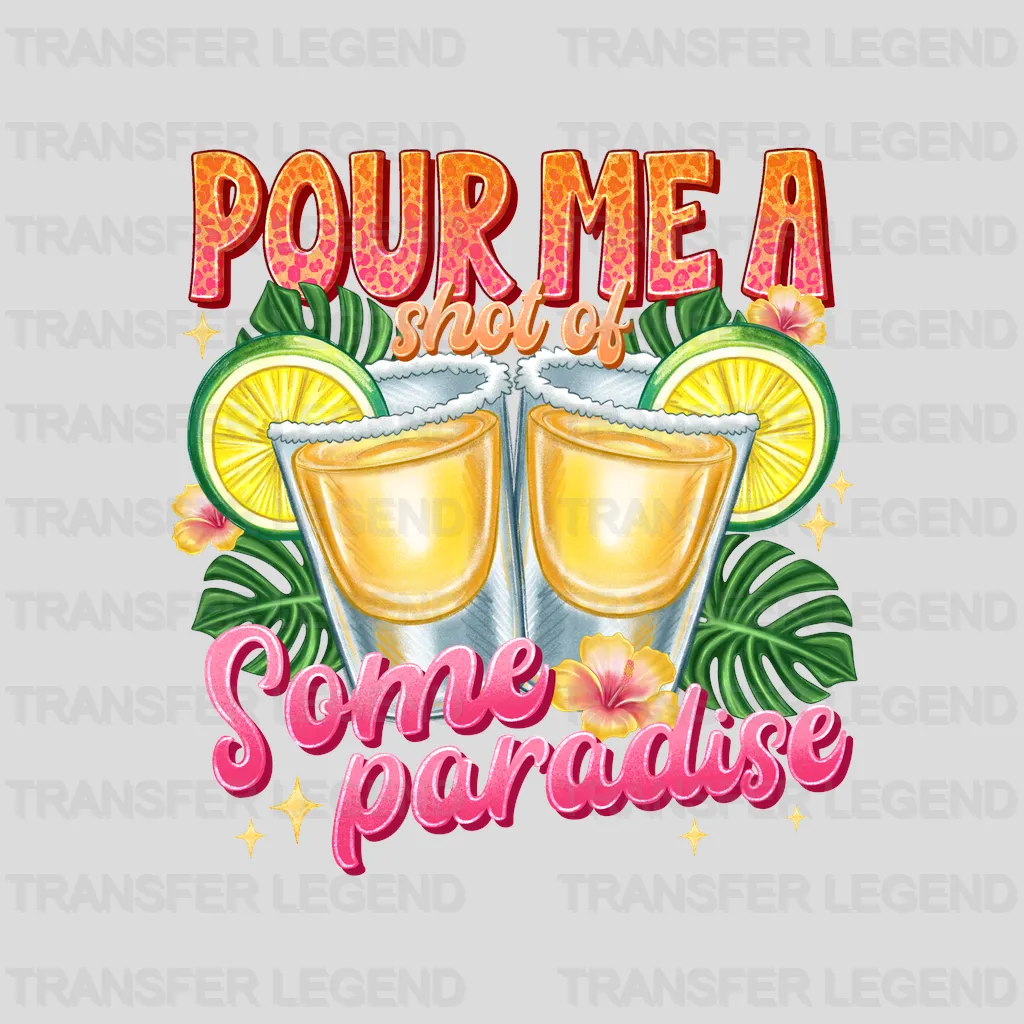 Some Paradise Summer Design - DTF Heat Transfers - transferlegend