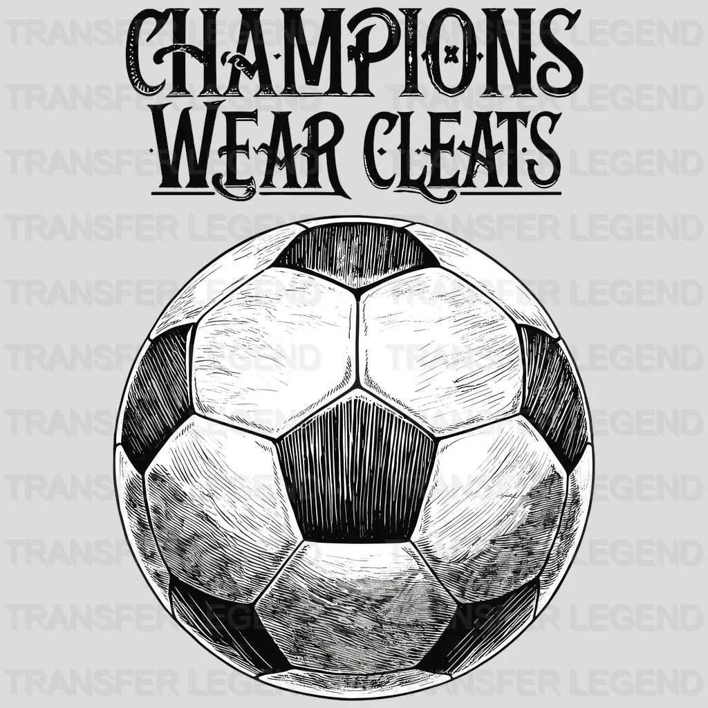 Champians Soccer Design - DTF Heat Transfers - transferlegend