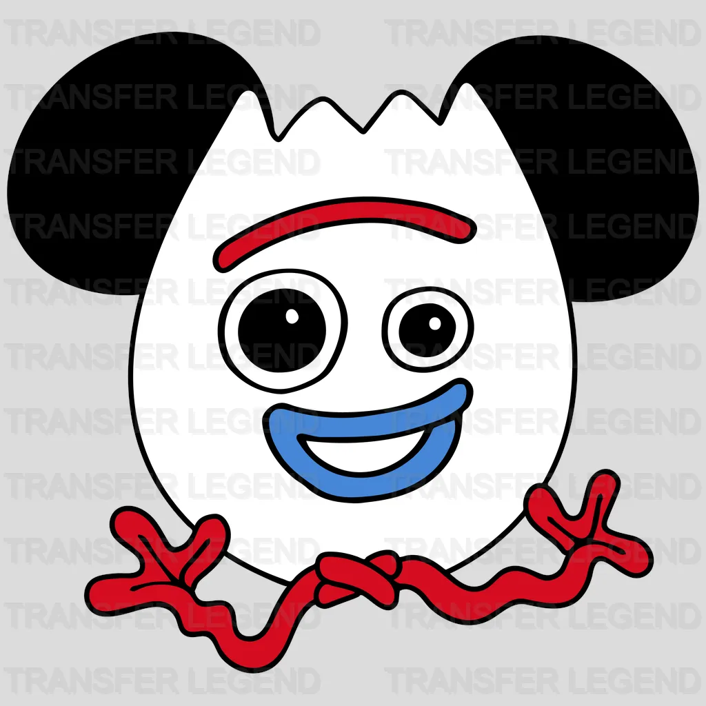 Ears Forky Design - DTF heat transfer - transferlegend