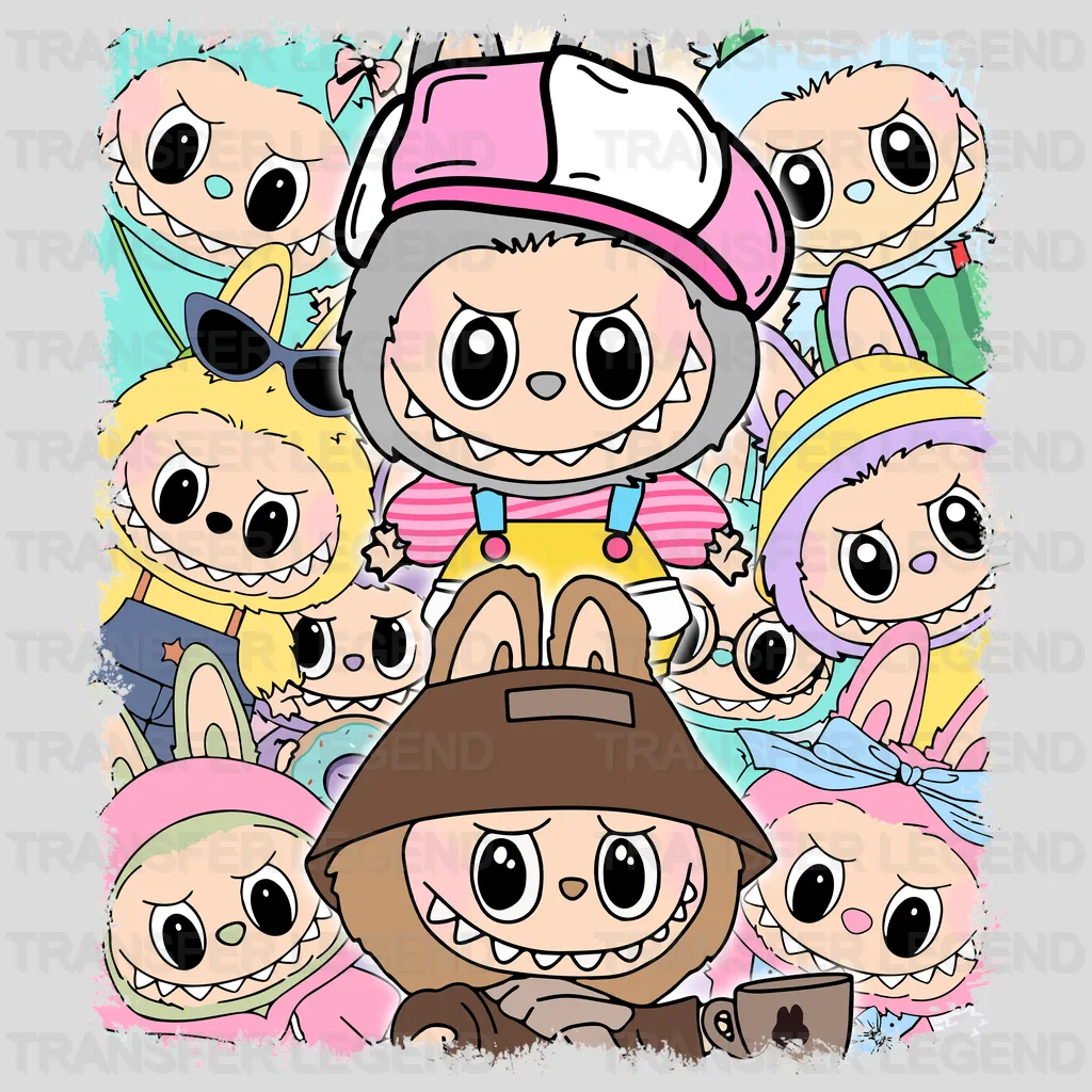 Happy Day 6 Labubu Design - DTF Heat Transfers