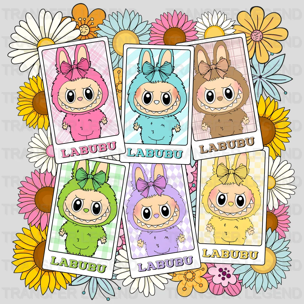 Friendships Labubu Design - DTF Heat Transfers