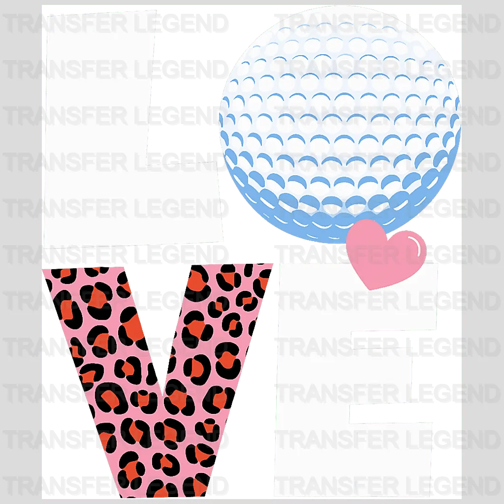 Love Golf Design - DTF Heat Transfers - transferlegend