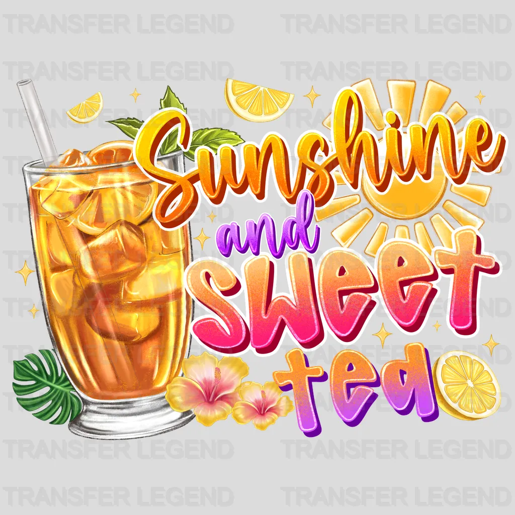 Sweet Ted Summer Design - DTF Heat Transfers - transferlegend