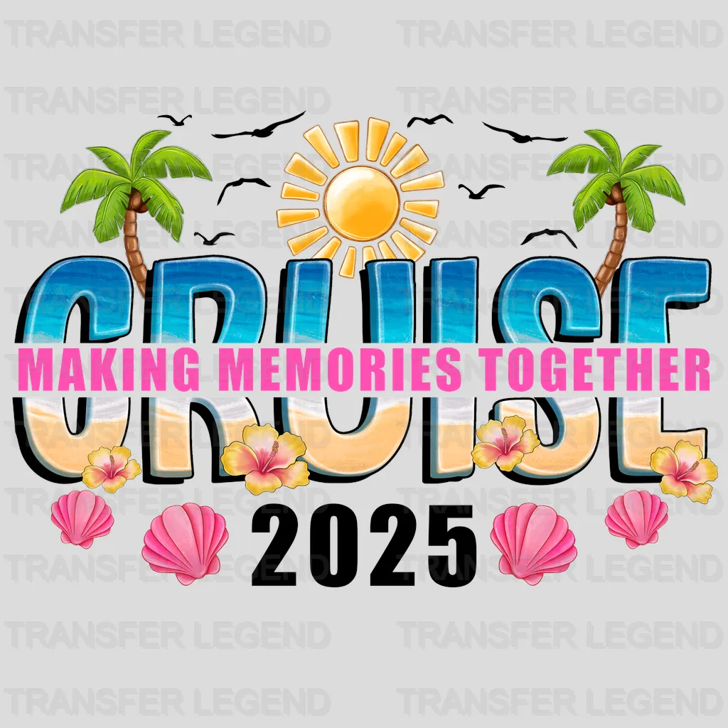 Cruise Summer Design - DTF Heat Transfers - transferlegend