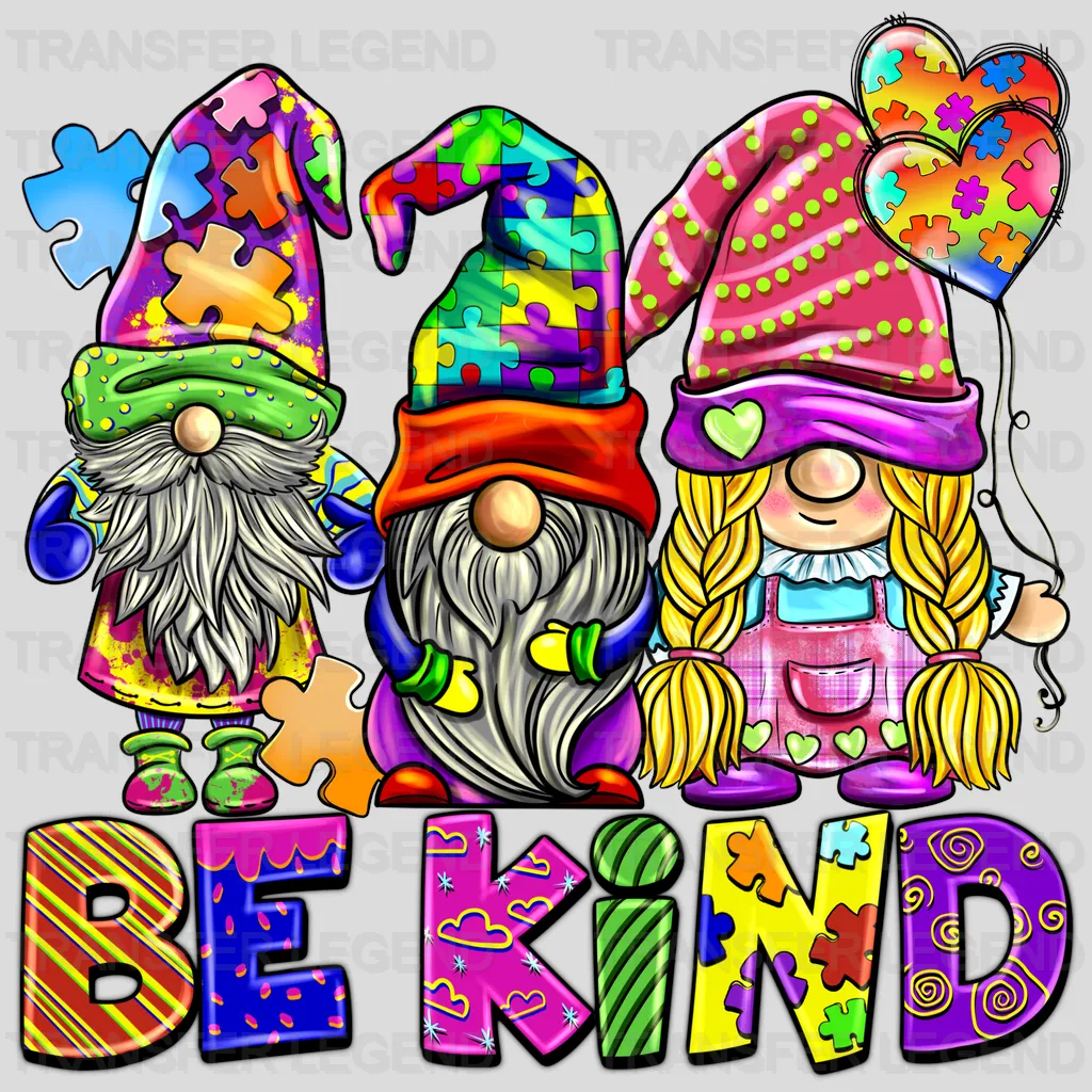 ATSM Gnomies Be Kind Design - transferlegend
