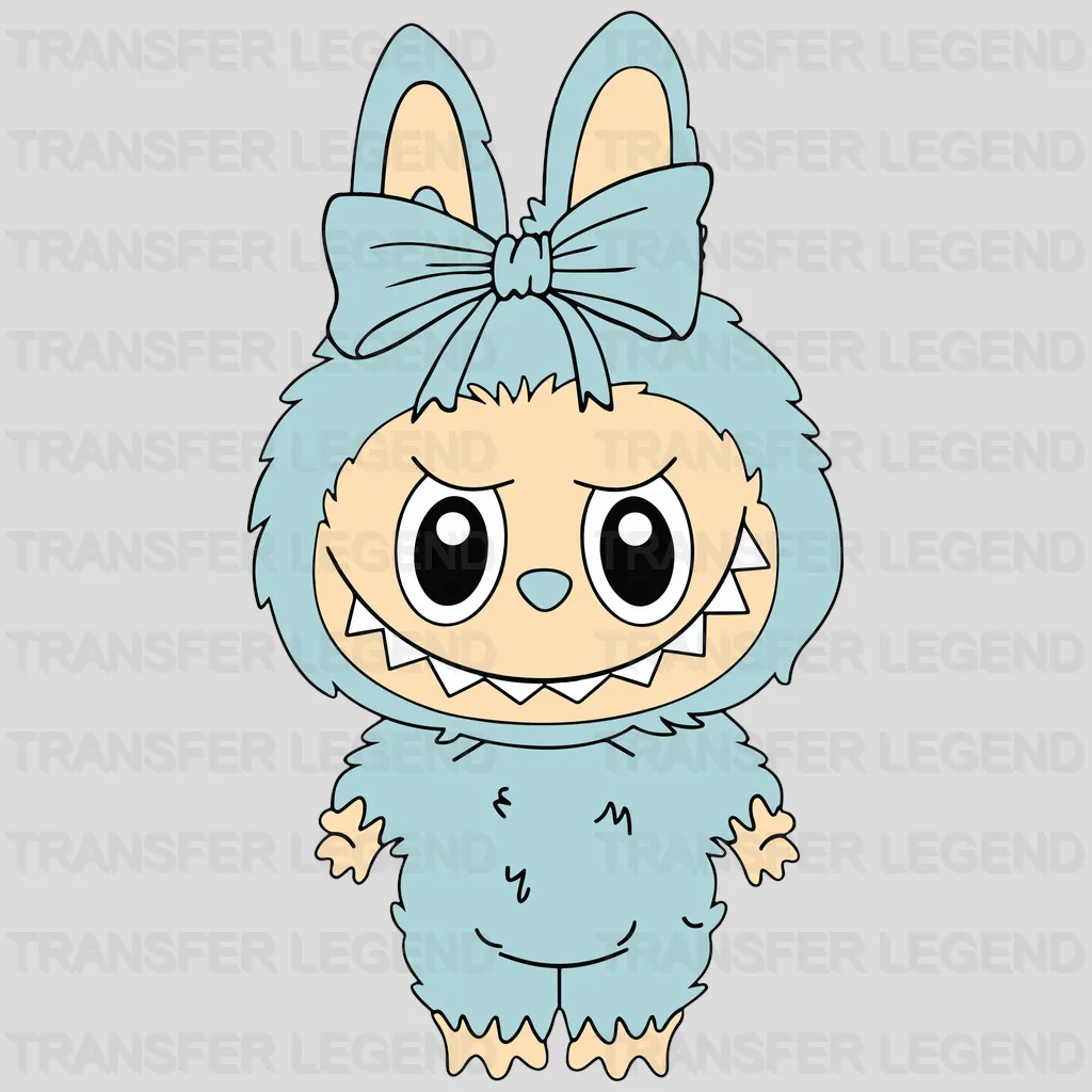 Funny Time Labubu Design - DTF Heat Transfers