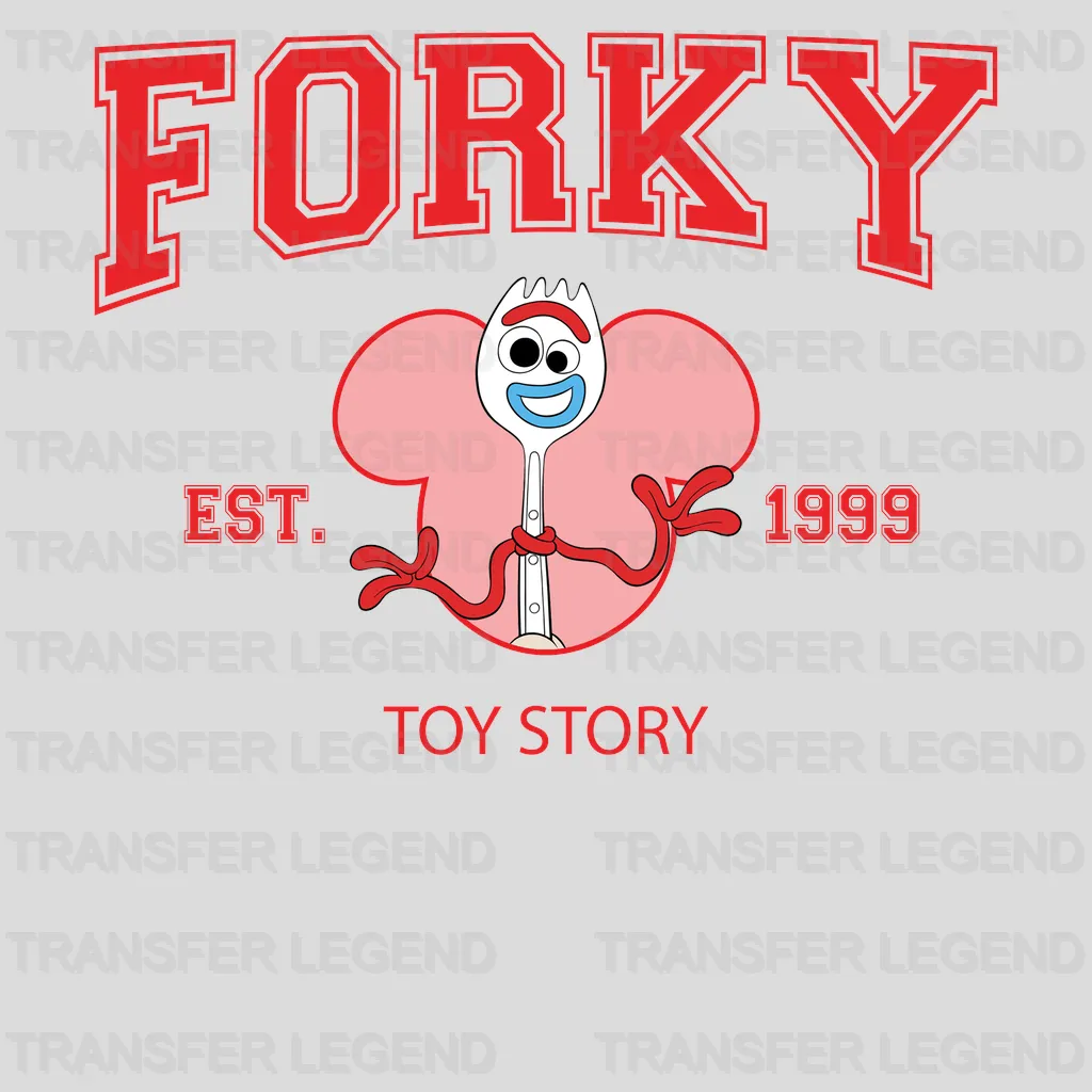 Forky est.1999 Toy Story Disney Designs - DTF Heat Transfers