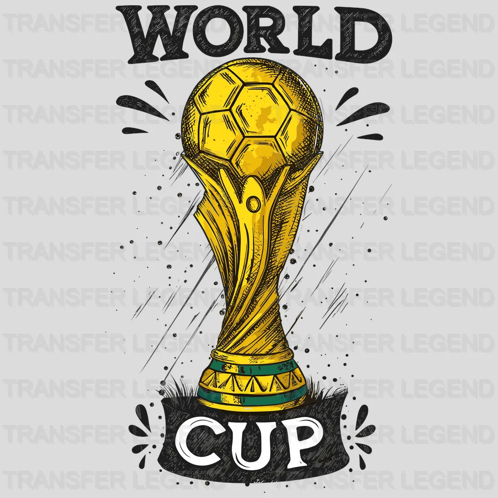 World Cup Soccer Design - DTF Heat Transfers - transferlegend