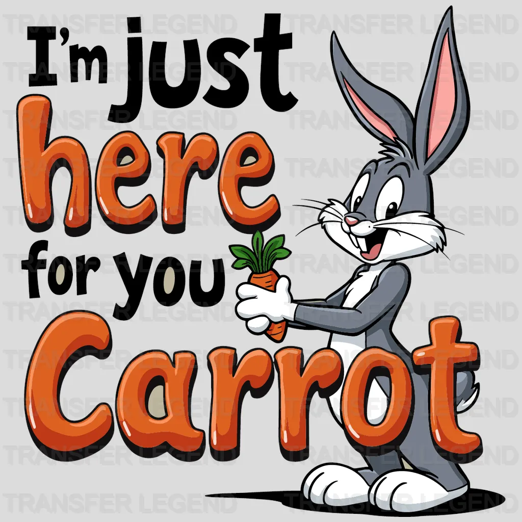 Here Fou You Carrot Disney Designs - DTF Heat Transfers