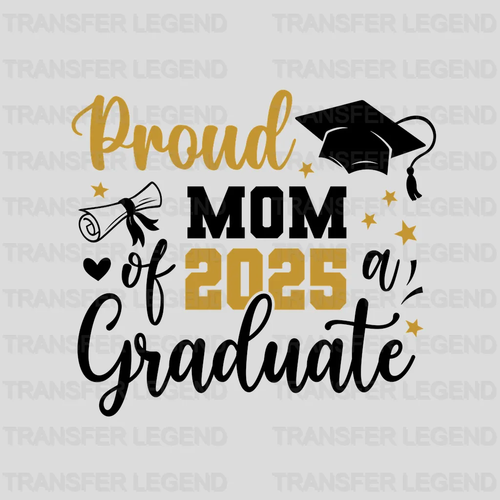 Proud MoMGraduation Design - DTF Heat Transfers - transferlegend