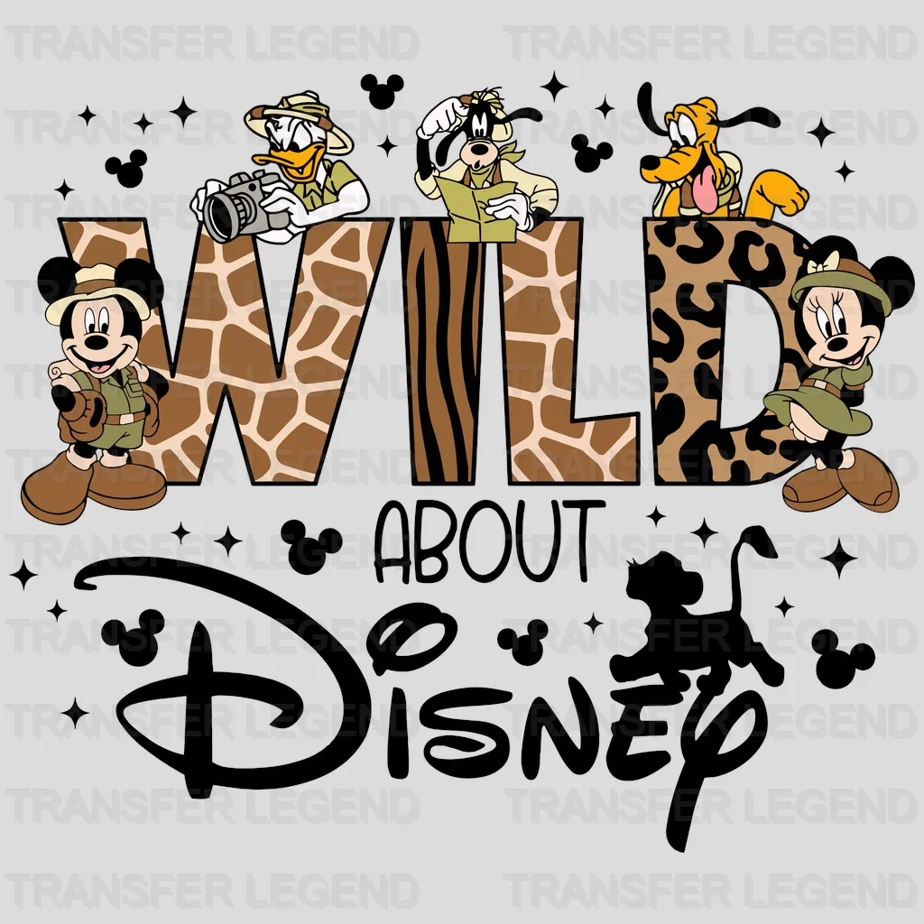 Wild About Kingdom Disney Designs - DTF Heat Transfers